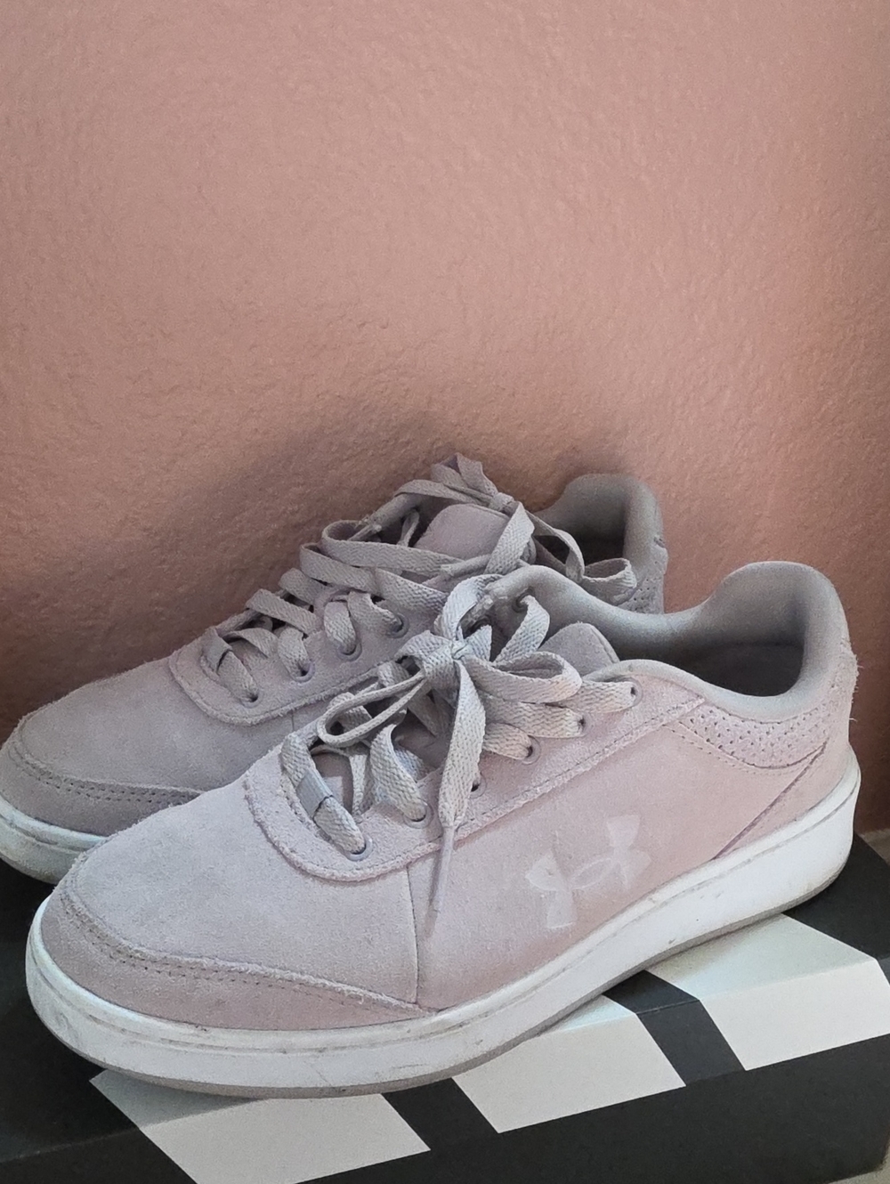 Under Armour Women's Suede Lace-Up Sneakers
